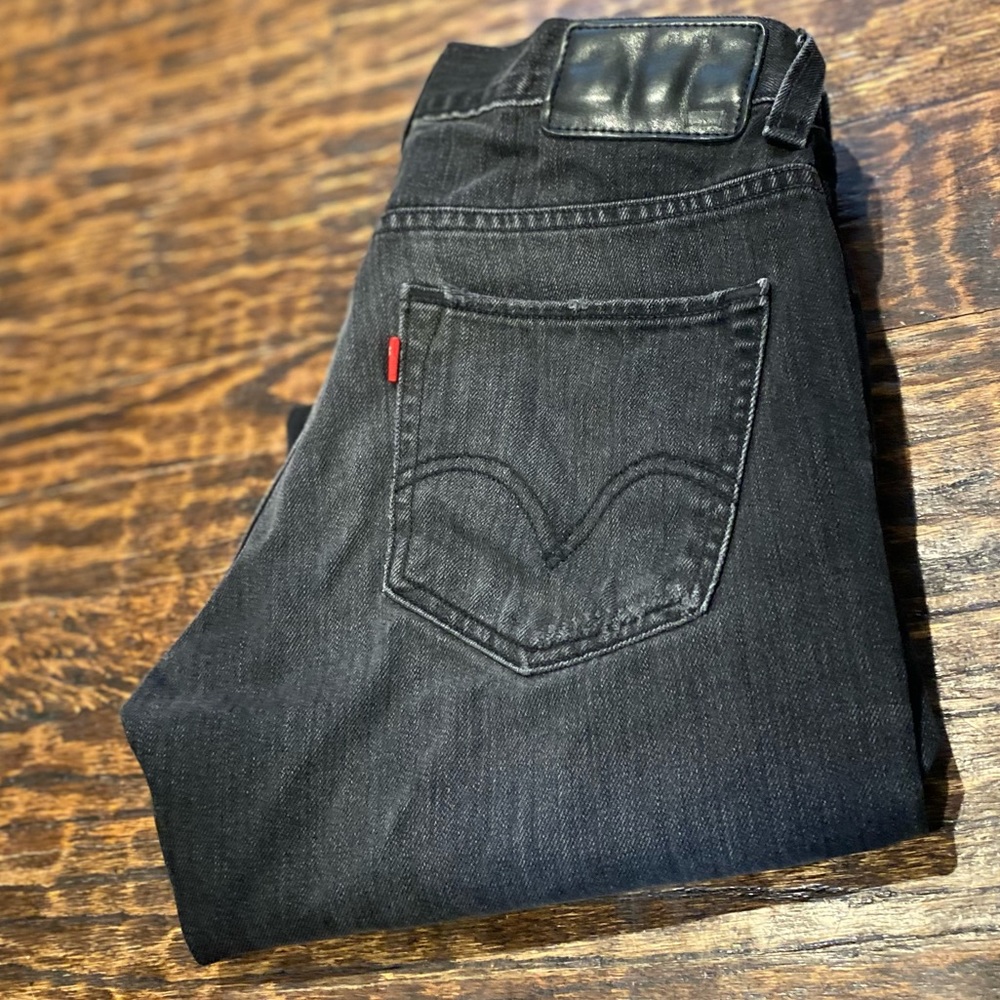 LEVIS 511 black skinny jeans